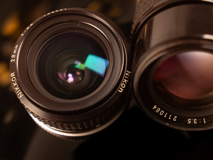 Kit Lentes Nikon AI 28mm f2.8 + 135mm f3.5